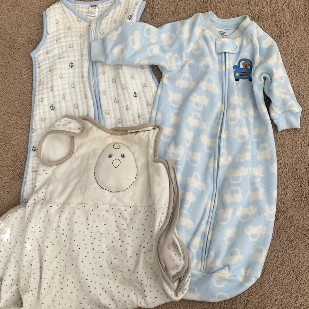 Baby sleep sacs bundle of 3